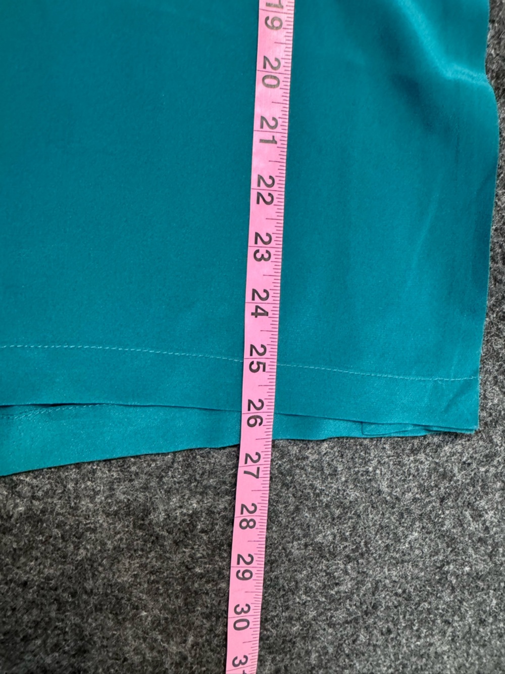 Ammara blue Silk and Leather Blouse - Picture 6 of 6